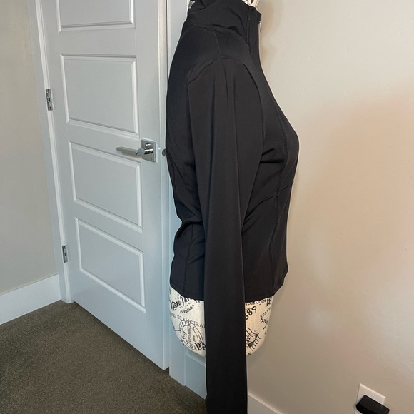 Black PINK active half zip workout long sleeve w/thumbholes. Size m - Picture 2 of 7